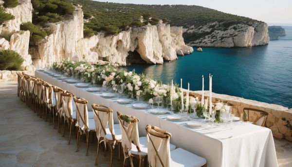 Comment organiser une réception mémorable au domaine des Calanques